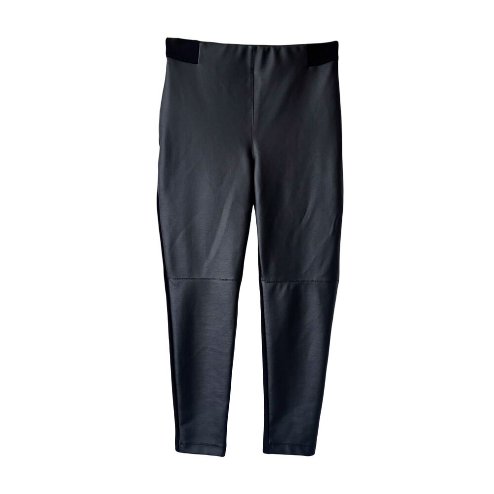 Betabrand Jett Faux Leather Skinny Dress Pants Sz XS Petite 